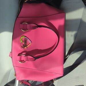 Juicy Couture pink Flash Love Mode Satchel bag